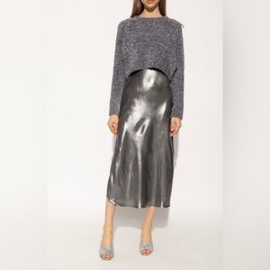 Salvatore Ferragamo Argento Sansu Mules